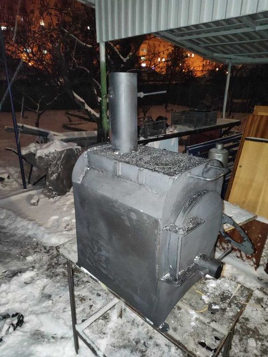 Продам буржуйку зі сталі 4 мм.