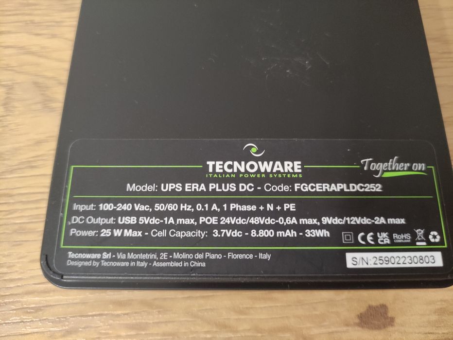 ДБЖ для роутера Tecnoware Era Plus DC
