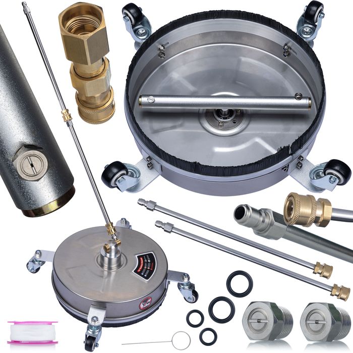 Szczotka Nierdzewna do Karcher HD/HDS – 250 bar | 1000 l/h | 32 cm