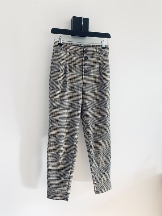 Spodnie kratka Zara basic chinosy joggery