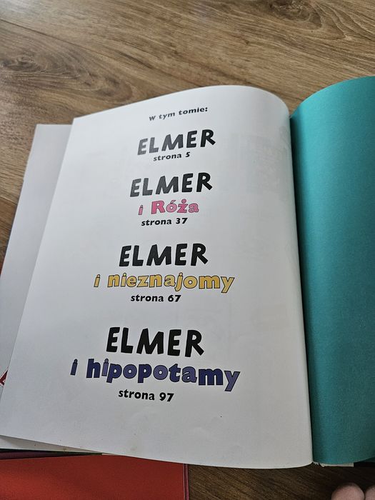 Elmer słoń w kratkę - zestaw opowiadań