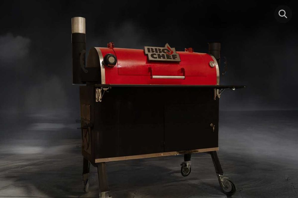 Смокер 4 в 1 BBQ Chef | Смокер + Гриль + Мангал + Хоспер