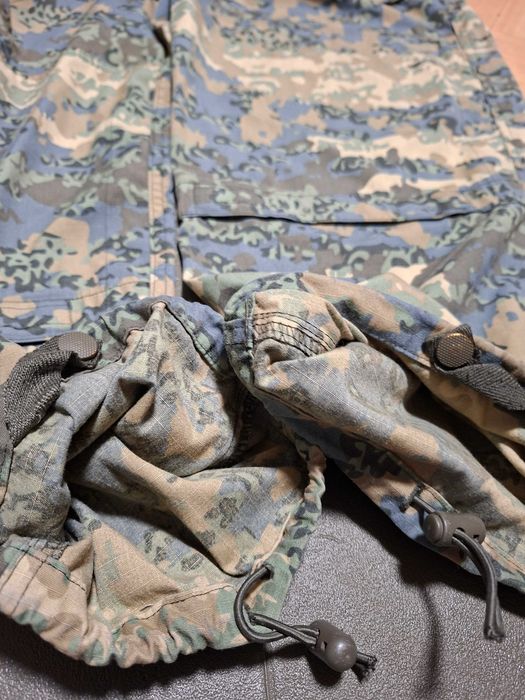 Spodnie wojskowe militarne Austria Tarnanzug 112-116 (V-VI)