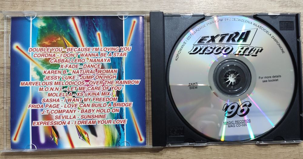 EXTRA DISCO HIT '96 płyta CD stan BDB składanka DISCOMAGIC
