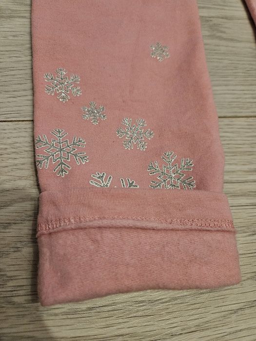 Ocieplane legginsy r. 134 idealny stan