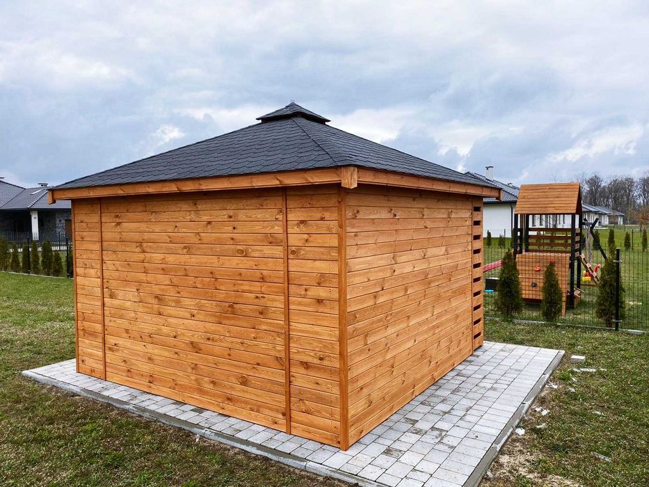 Domek narzędziowy Zeus 3m x 3m Altanka drewniana Domek - PRODUCENT