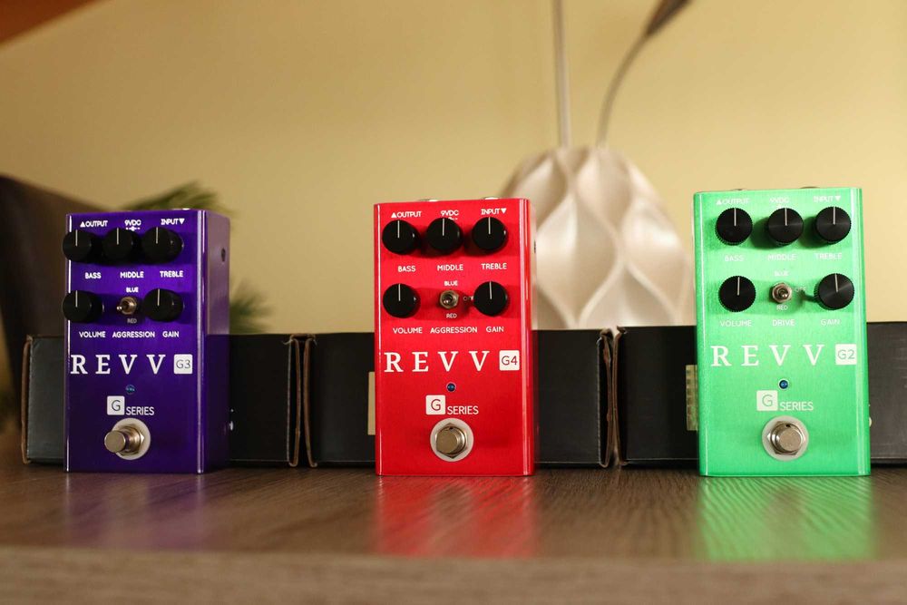 REVV G2 – Green Channel Overdrive/Distortion – Excelente Estado