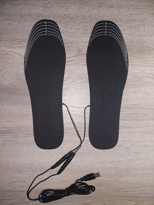 Устілки для взуття з підігрівом USB