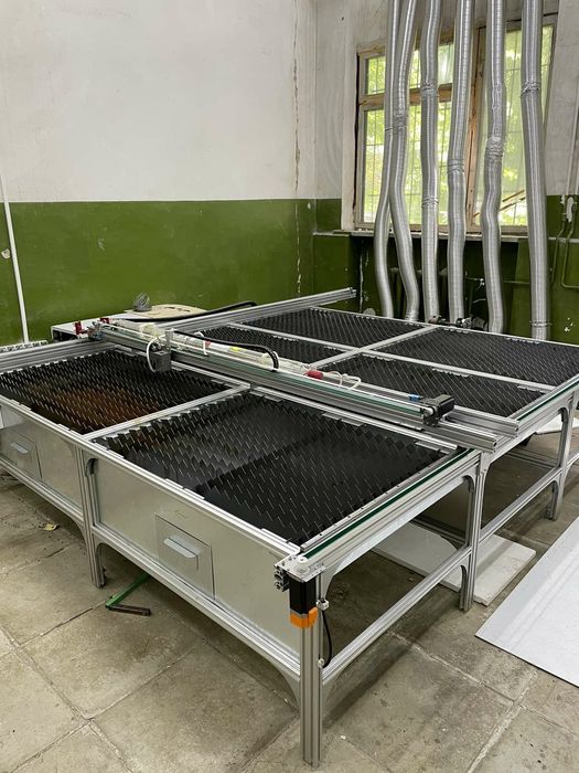 Лазерный станок с полем 2050 х 3050,  лазерная порезка, ruida, чпу,cnc