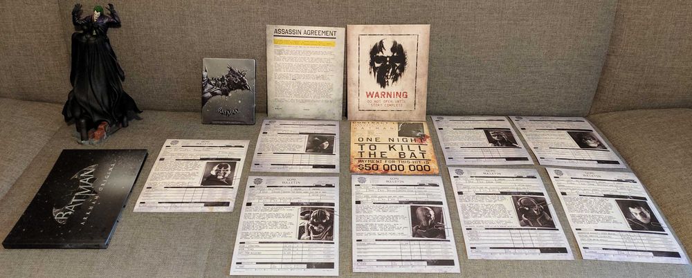 Batman Arkham Origins Collector's Edition Edycja Kolekcjonerska PS3