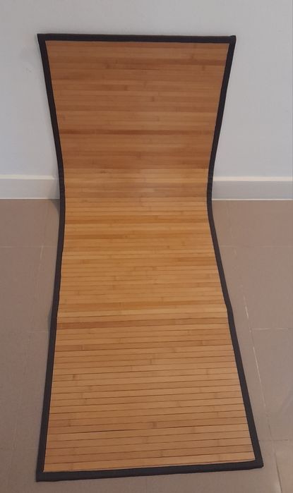 Esteira em bambu 140x50 cm