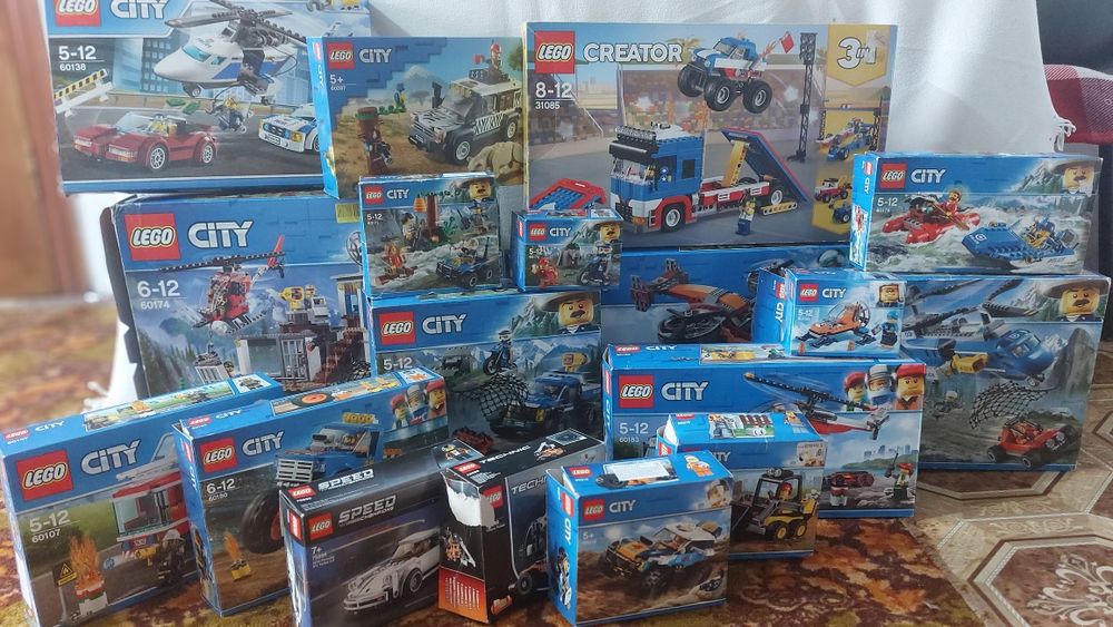 Lego city, creator ,technic