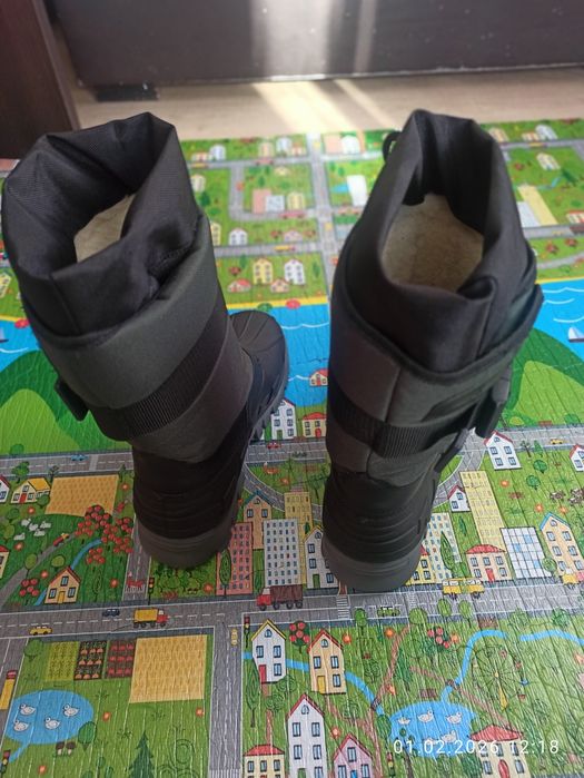 Сапоги мужские теплые