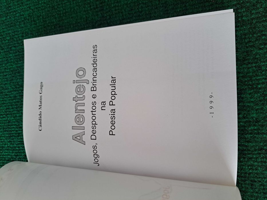 Alentejo - Jogos, Desportos e Brincadeiras na Poesia Popular