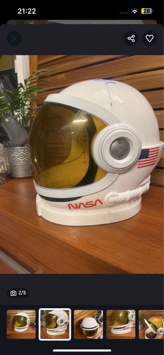 #Hełm NASA#Kosmonauta#Karnawał#