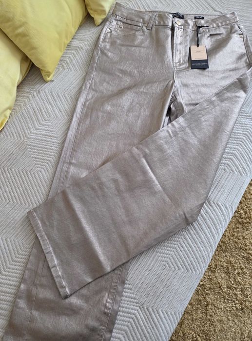 złote jeansy premium SCOTCH & SODA