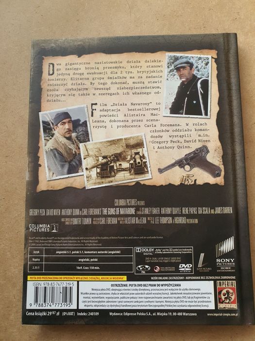 Działa Navarony - film DVD lektor polski