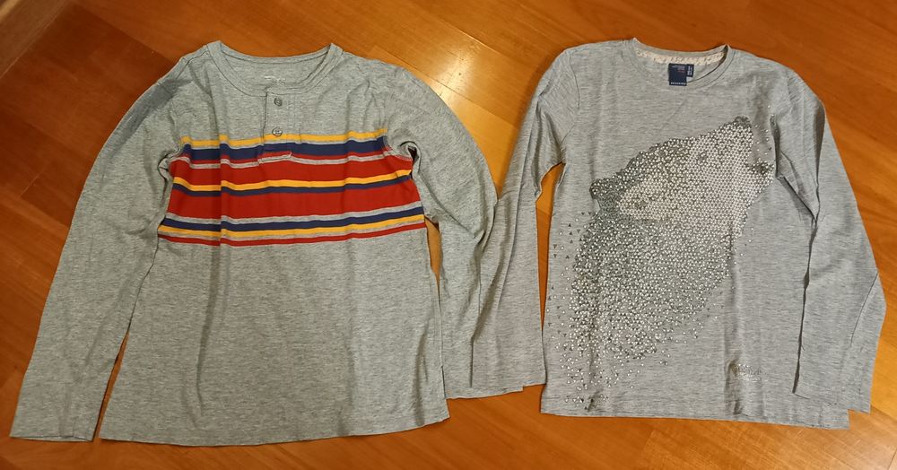 Koszulki/bluzki chłopięce 140/152 (cena za 6 szt)