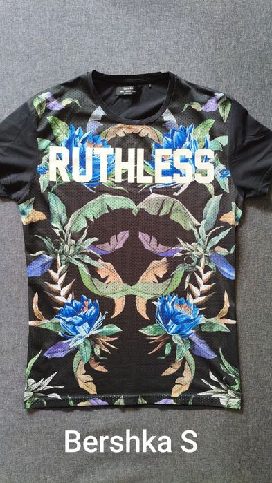 T-shirt męski zestaw koszulki S M New Yorker Bershka Cropp t-shirty