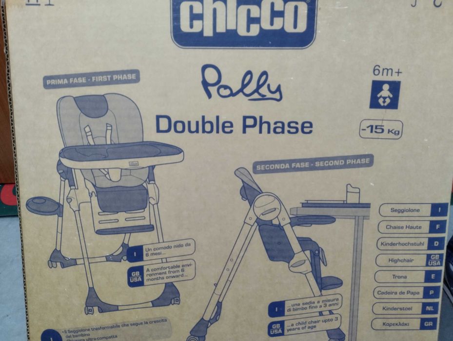 Cadeira de refeição Chicco Polly