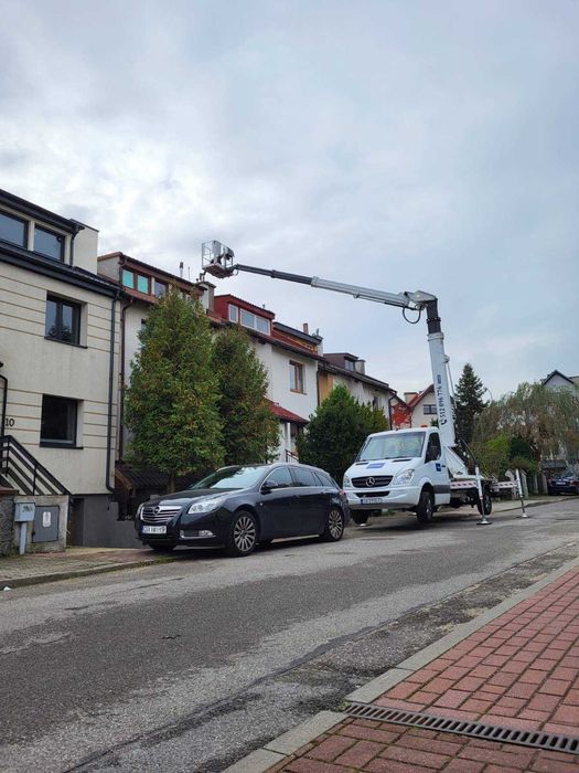 Podnośnik koszowy 24m Gdynia Trójmiasto| Zwyżka wynajem| Szybki dojazd