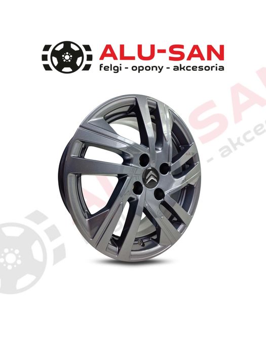 Oryginalne Alufelgi 16" CITROEN C3 C4 do 2025 4x108 Grafit Połysk