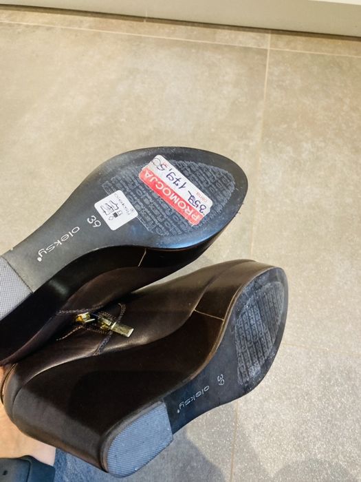 Buty na koturnie Oleksy nowy