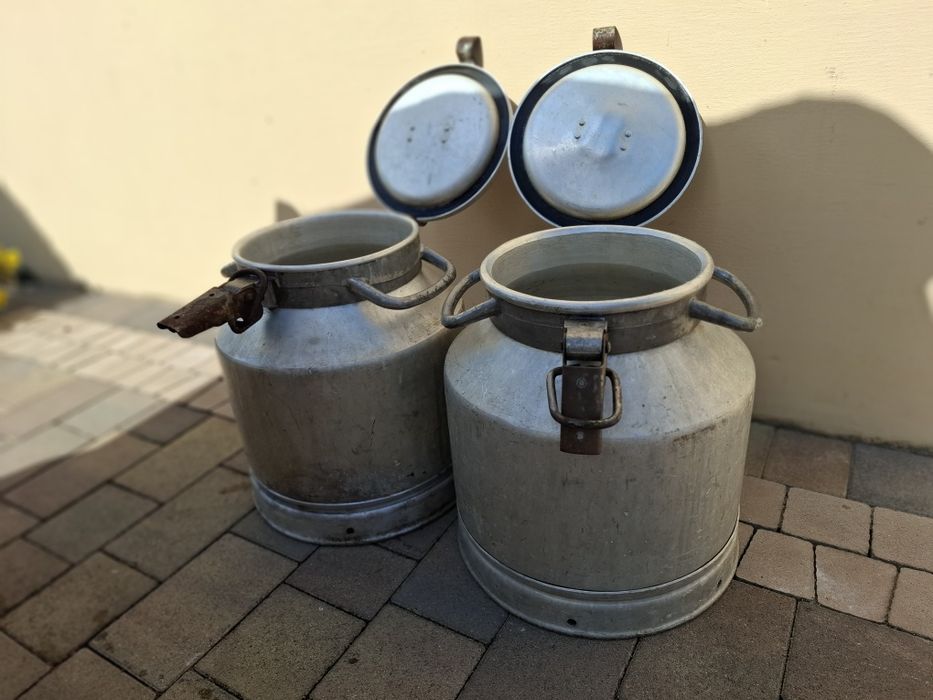 Duże kanki bańki na mleko