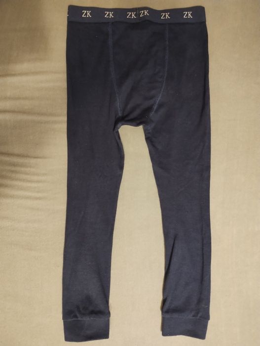 Granatowe bawełniane kalesony chłopięce ZARA KIDS 120