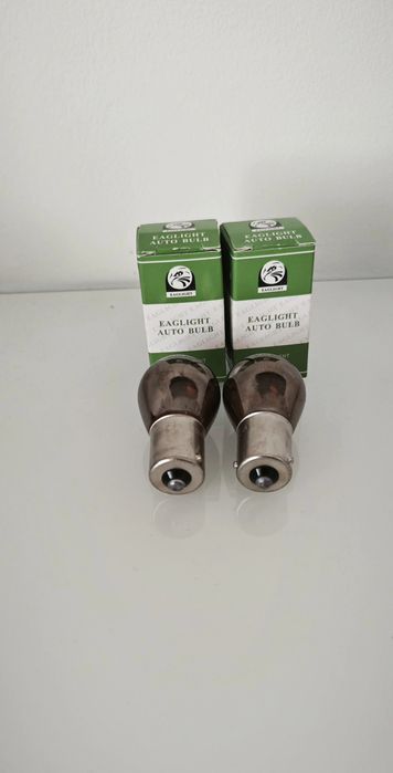 2 Lâmpadas halogéneo cromadas PY21W BAU15S  12V