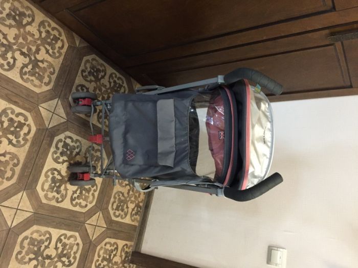 Коляска-трость Maclaren Quest Charcoal/Primrose