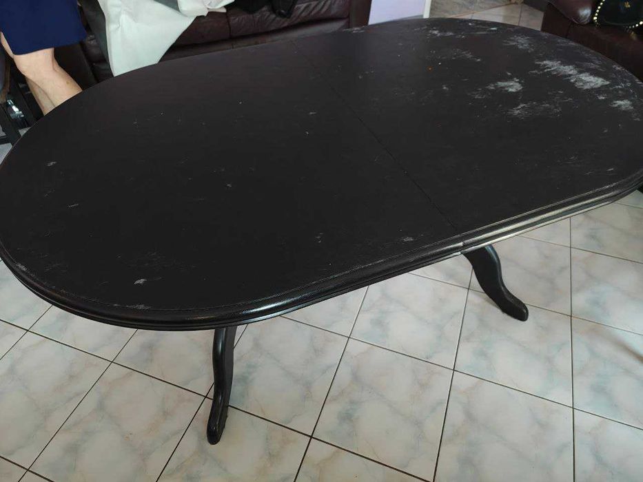 Solidny drewniany stół rozkładany ODDAM