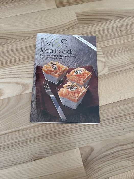 Marks&Spencer książka kulinarna Your M&S food to order