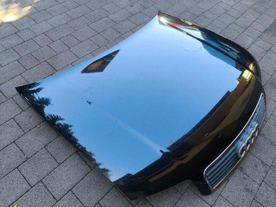 Maska Przednia Audi A4 B6 Kolor Czarny LZ9W