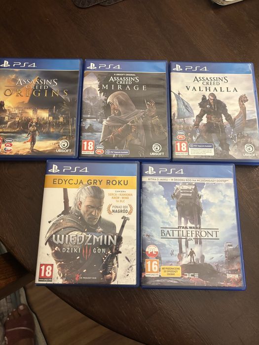 Gry PS 4 Play Station 4