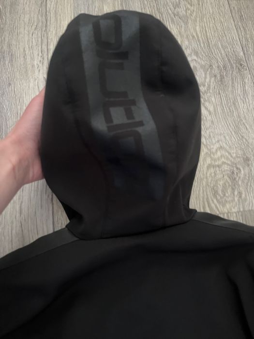 Куртка softshell  софтшел демисезонная черная для мальчика, р. 134