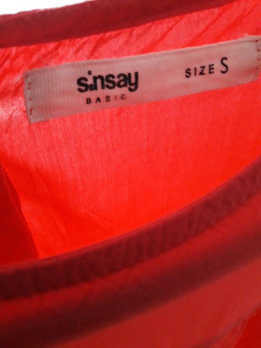 Bluzka basic Sinsay damska roz.S