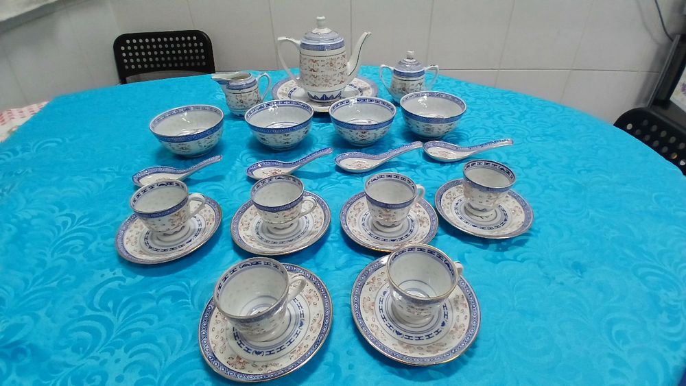 Conjunto de Louça chinesa