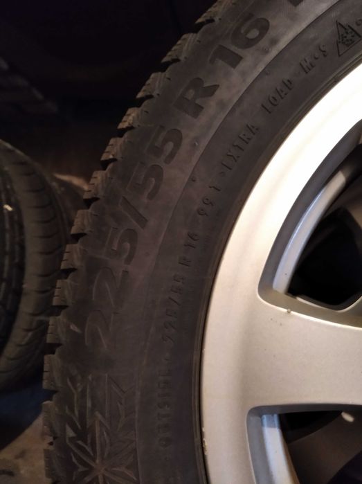 Koła zimowe BMW     E60 E61 E46 225/55/16    Ice CONTACT2  5x120