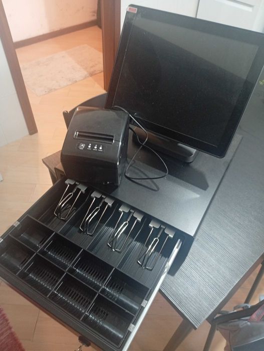 Caixa registadora como nova
