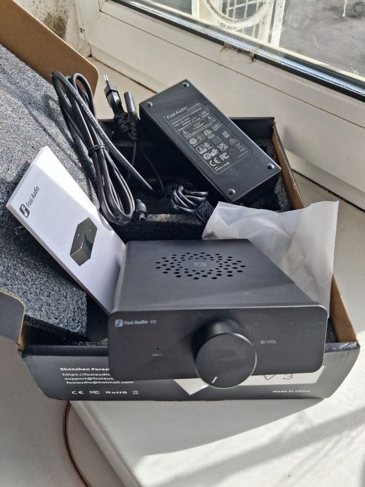 Fosi Audio V3 (новый) и блок питания 32V/5A