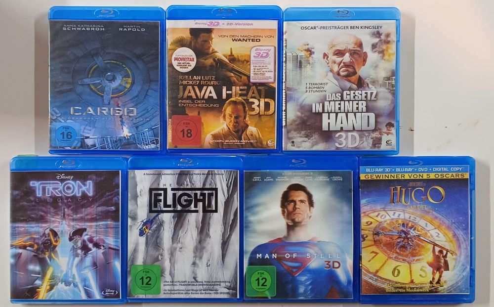 Filmy Blu-ray 17 sztuk