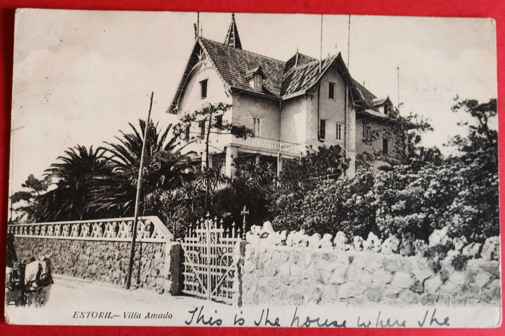 Rainha D. Maria Pia Paço do Estoril postal 1910 (Reserva FC)