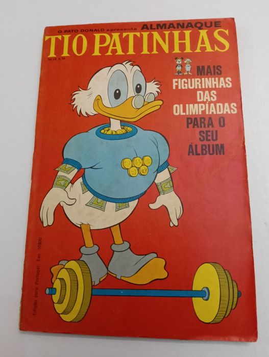 Raros 5 Tio Patinhas anos 60 sec. passado com peqs. def. reparados