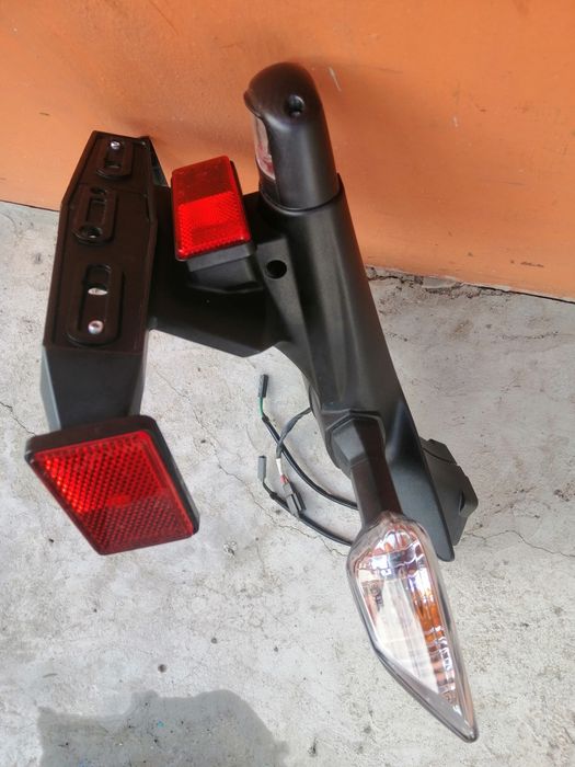 Кріплення номеру на kawasaki z 900 2017 рік