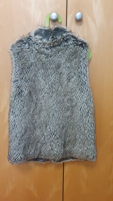 Colete de pêlo para menina