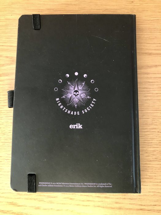 Caderno A5 Wednesday