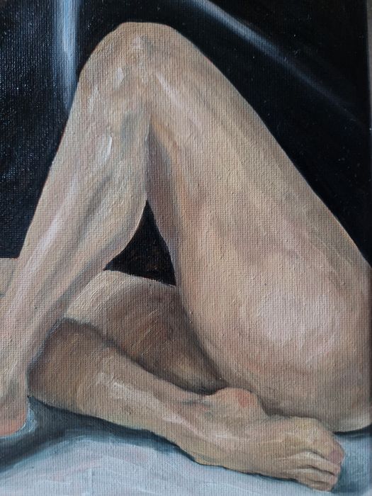 "Threshold" obraz olejny, oryginał