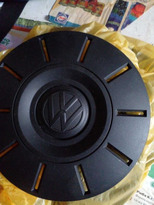 Ковпаки на миталеві диски VW R17  5/120