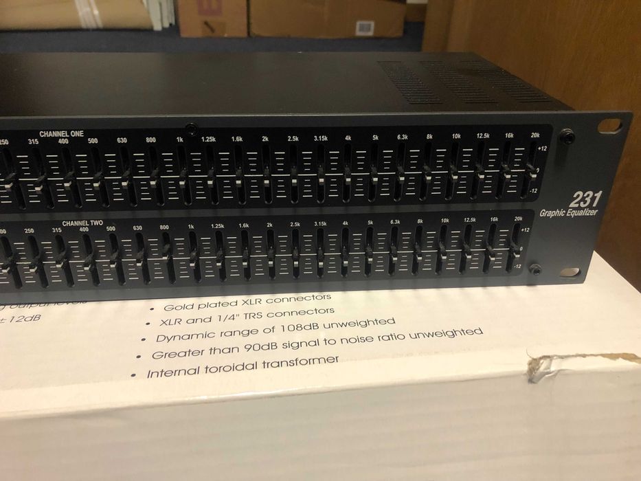 Dbx 231 Equalizador Gráfico